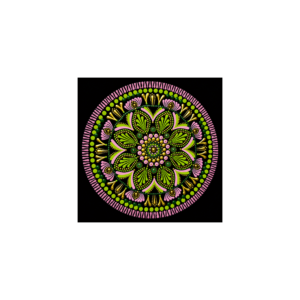 Mandalas em Pontilhismo